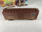 Bev-bel/athearn 316, New York Central 40'BOX Car #42538, Ob (kadees & Weathered). Fixed Price $13.85.