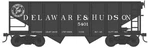 Bowser Scale 55-TON Fishbelly Hopper Delaware Hudson/d&h(bridge Line) #5458. Fixed Price $26.79.