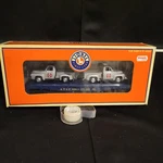 Lionel Flatcar Carrying Sante Fe Pick-ups Circa 2001. Fixed Price $39.99.