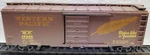 Roundhouse 1069 40' Box Car Western Pacific Wp 19544 Scale. Fixed Price $18.98.