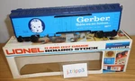 Lionel 6-9877 Gerber Baby Food Billboard Reefer Gauge Train Car General Mills. Fixed Price $44.95.