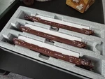 Kato Ho Gunderson Maxi Iv Well Cars Aok #55358 Kadee #120 #30-9036. Fixed Price $219.99.