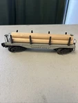 Lionel 6411 Car/original Box & Logs 1948-50. Fixed Price $29.99.