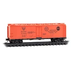 Micro-trains Mtl N-scale 40'' Reefer American Refridgerator Transit Budx #91553. Fixed Price $26.69.