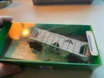 Bowser Ann Arbor 3835 70 Ton 2-BAY Covered Hopper Mchenry Couplers Rtr Ob. Fixed Price $15.00.