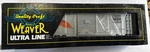 Nos Weaver Ultra Line Western Pacific PS-1 40 Boxcar #19537(#3) 2 Rail Guage. Fixed Price $14.99.