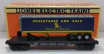 Lionel 6-16922 Gauge Chesapeake & Ohio Flatcar With Trailer #16922 Ln/box. Fixed Price $23.55.