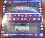 Rmt - Jersey Central Lines Depressed Center Flatcar W/ Load 2PK *new* 96526. Fixed Price $80.00.