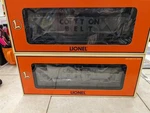 Lionel Asst. Hopper 4B Cotten Belt 2 Pack. Fixed Price $119.00.