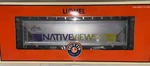 2004 Lionel "native Views" Artrain O-gauge Box Car With Original. Fixed Price $40.20.