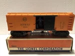 Nos Lionel Post War No. 3464 Operating Santa Fe Box Car Black Door C-10. Fixed Price $149.99.
