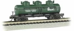 Bachmann 17152 Scale 40' 3-DOME Tank Car Canadian Chemical Co.. Fixed Price $36.99.