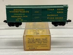 Scale Kadee Micro Trains Mtl 42041 Menasha Wooden Ware 242 Boxcar. Fixed Price $24.00.