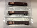 Athearn #8383 Ho Scale Kcs" 52' Mill Gondola (3 Pack). Fixed Price $102.99.