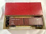 Vintage Branchline Lehigh Valley Ho 50' Boxcar Tuscan Red #10600 Extra Wheels. Fixed Price $15.00.