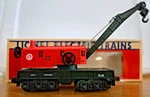 Lionel 6-19402 Great Northern Crane Car Nib. Fixed Price $56.00.