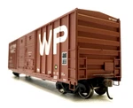Athearn ATH27198 Ho Scale Western Pacific Fmc 50' Centered Double Door Boxcar. Fixed Price $34.99.