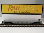 Mth Railking 30-7605L Nickel Plate Road #67534 Flat Car. Fixed Price $29.99.