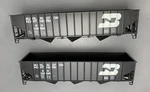 2X Lot Scale Weaver Burlington Northern 3-BAY Hoppers #529540, 529564 O3545. Fixed Price $29.98.