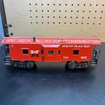 Vintage Lionel 6-9272 Gauge Red New Haven Lighted Bay Window Caboose. Fixed Price $22.99.