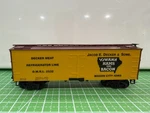 Roundhouse 3193 36' Meat Reefer Decker Car# 2532 Original Box. Fixed Price $11.50.