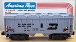 American Flyer Burlington Northern Covered Hopper Gauge 1:64 Scale 6-48605. Fixed Price $19.95.