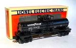 Lionel 6-16138 Goodyear Single-done Tank Car. Fixed Price $39.95.