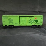 Lionel 6-9743, Sprite (coca-cola) Single Door Box Car (1974). Fixed Price $25.00.