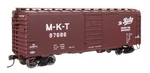 Walthers Ho Scale New 2026 40' PS-1 Boxcar Missouri-kansas-texas Mkt #97686. Fixed Price $32.59.