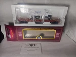 Mth Donald J Trump Speaks Red Flatcar W/ Garbage Truck. New 20-95796. Fixed Price $98.79.