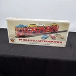 Ho Bachmann 89' Tri-level Auto Transporter Car Original Box Unopened. Fixed Price $34.95.