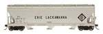 Intermountain Scale 67077 Erie Lackawanna 4650 Cu. Ft. 3-BAY Hopper. Fixed Price $29.95.
