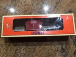 Lionel 6-16967 Depressed Center Flatcar #6461 Red Transformer. Fixed Price $25.00.