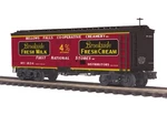 Mth Premier Brookside Fresh Milk 36 Woodside Reefer Car 20-94412! Scale. Fixed Price $135.00.