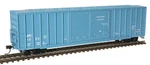 Atlas Ho Scale Fmc 5503 52' Double-door Boxcar Amador Central (blue/white) #1069. Fixed Price $34.99.