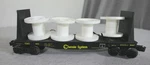 Vintage K-line K-6672 O/O27 Gauge Die Cast Train & Chessie Coils System Car. Fixed Price $19.99.