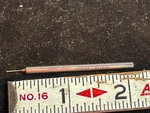 Nos Unused Cbn Grinding Wheel Pin Micro Head 1/8" B220220 Bit INVDR21. Fixed Price $9.74.