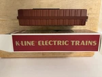Nib K-line K-648106 Western Pacific Brown Feather O/O27 Gauge Classic Boxcar. Fixed Price $18.00.