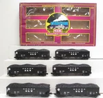 Mth 20-97057 Norfolk & Western 4-BAY Hopper Car With Coal (set Of 6) Ln. Fixed Price $252.19.
