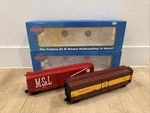 Atlas 3-RAIL PS-1 Box Car M&st.l 2530 Milwaukee 2569. Fixed Price $99.99.