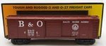 Mth 30-7429 Gauge Baltimore & Ohio Rounded Roof Boxcar #385186 Ln/box. Fixed Price $30.39.