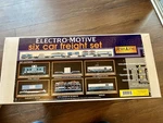 Mth Railking 30-7012 Electro Motive Division 6 Car Freight Set With Box. Fixed Price $350.00.