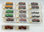 Scale Micro-trains 34 Cabooses Nib Atsf, Bn, Gn, Mp, Nyc, Np, Prr, Sp, Up. Fixed Price $42.84.