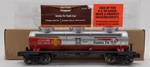 Menards 279-3974 Gauge Santa Fe Tank Car #6185 Ex/box. Fixed Price $20.99.