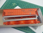 Roundhouse 3522 Rio Grande 50' Fmc Covered Hopper Kit One Time Only Road Numb. Fixed Price $15.00.