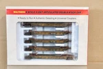 Walthers 932-8113 Weathered Ttx Thrall 5 Unit Articulated Double Stack Car 1ON. Fixed Price $170.91.