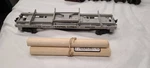 Lionel Lines Scale 336155 Dump Car Grey With Logs. Fixed Price $21.66.
