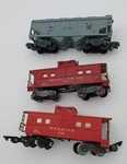 Gilbert American Flyer Gauge # 924 630 Caboose Hopper Lot Of. Fixed Price $14.94.