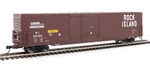 Walthers Ho Scale 60' P-s Auto Parts Box Car Rock Island/block Letters #33769. Fixed Price $29.99.