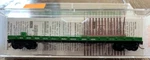Micro-trains Line Scale #44070 Burlington Northern R.r. 50' Flat Car Nib. Fixed Price $22.99.